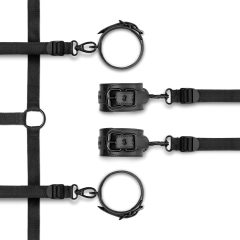 Bedroom Fantasies - bed restraint set (black)