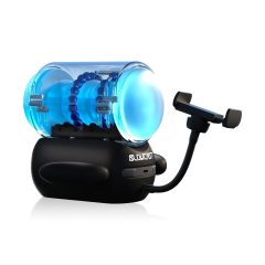   BLOWCAST Wingman Plus - Automatic Gaming Masturbator (Blue-Black)