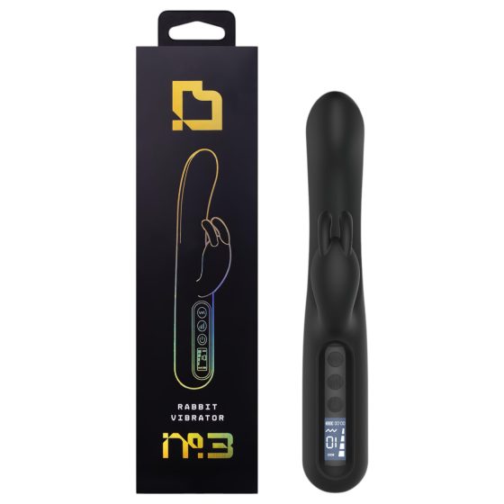 BLAQ - Digital Rabbit Clitoral Vibrator (Black)