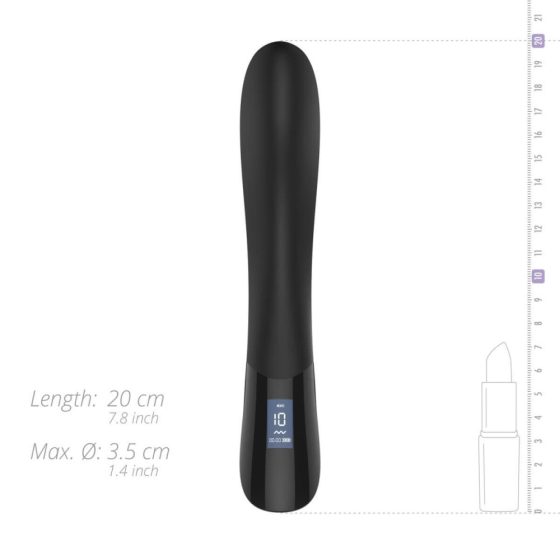 BLAQ - Rechargeable digital G-spot vibrator (black)