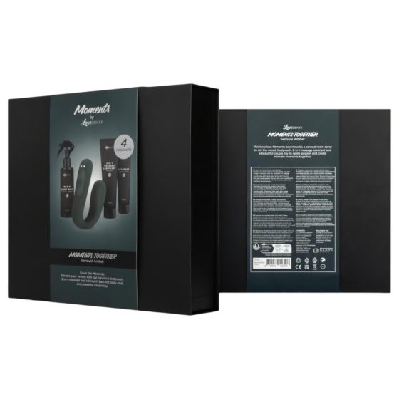 LoveBoxxx Moments - Sensual Amber - Body Care Set for Couples