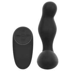   Easytoys Anal Collection - Remote Control Anal Vibrator (Black)