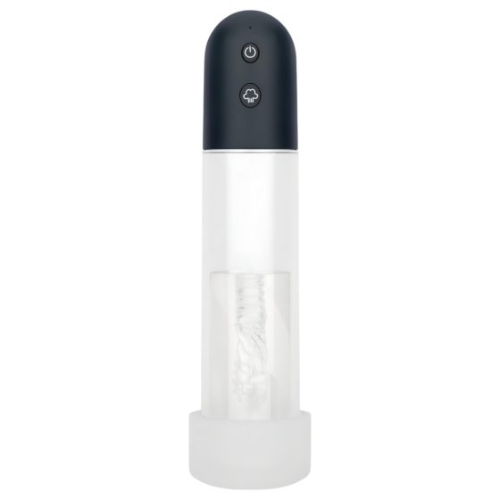 Boners - Automatic Penis Pump Masturbator (Transparent-Black)