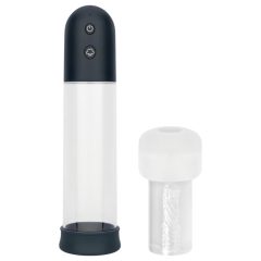   Boners - Automatic Penis Pump Masturbator (Transparent-Black)