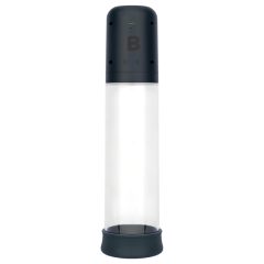 Boners - Automatic LCD Penis Pump (Transparent-Black)