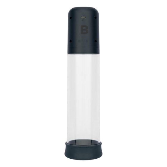 Boners - Automatic LCD Penis Pump (Transparent-Black)