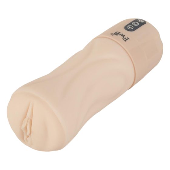 FWB - Lifelike Vibrating Suction Vagina (Natural)