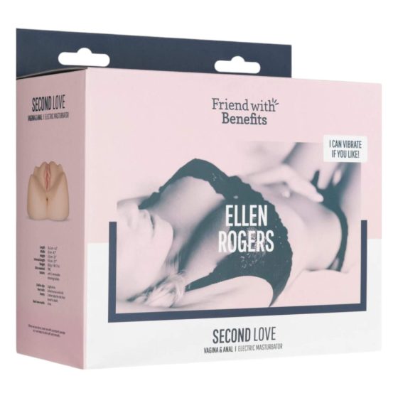 FWB - Ellen Rogers Vagina And Butt With Vibrator (Natural)