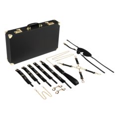 Bedroom Fantasies - 11-Piece BDSM Suitcase (Black)