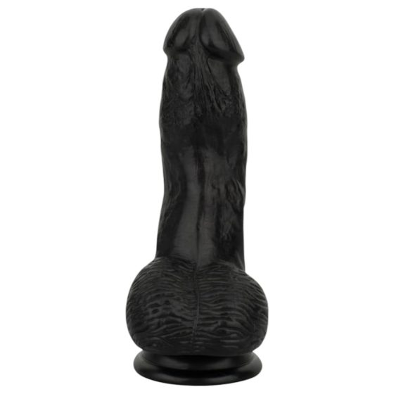 Easytoys - Realistic Dildo with Testicles - 12 cm (Black)