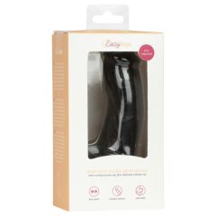 Easytoys - Realistic Dildo with Testicles - 12 cm (Black)