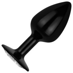 Easytoys Anal Collection - Anal Dildo With Gem - S (Black)