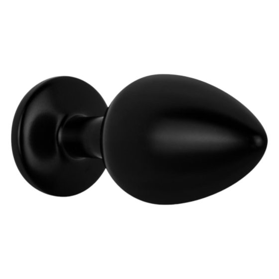 Easytoys Anal Collection - Anal Dildo With Gem - M (Black)