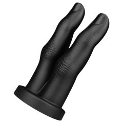 BUTTR Victory - Double Finger Anal Dildo (Black)