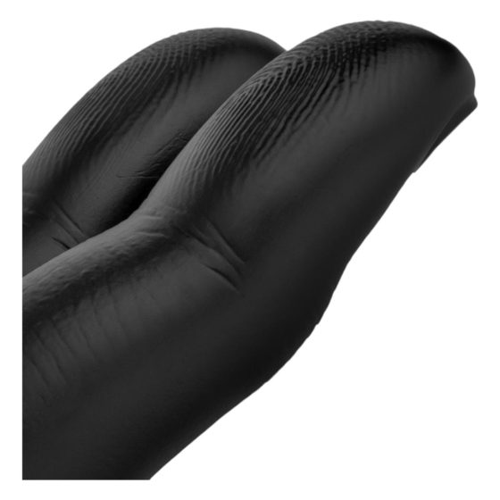 BUTTR Victory - Double Finger Anal Dildo (Black)