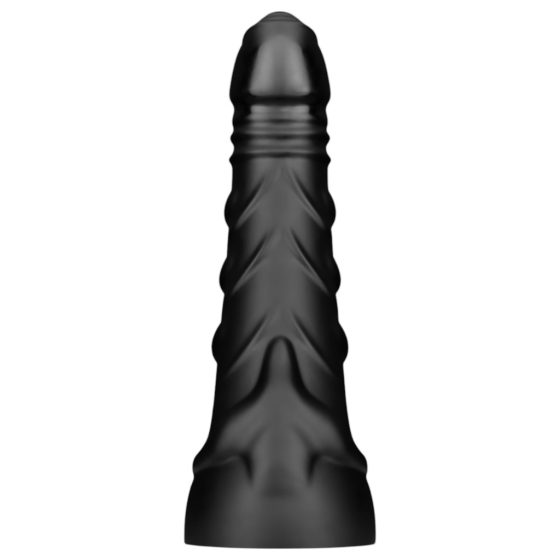 BUTTR Black Hawk - realistic anal dildo (black)