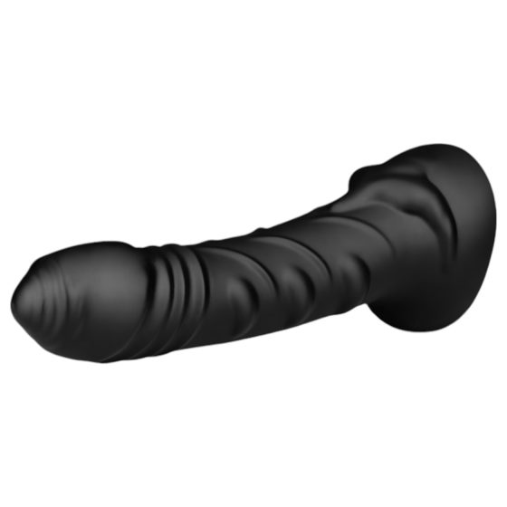 BUTTR Black Hawk - realistic anal dildo (black)