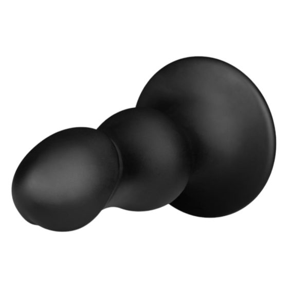 BUTTR FIM-92 - suction cup anal dildo (black)