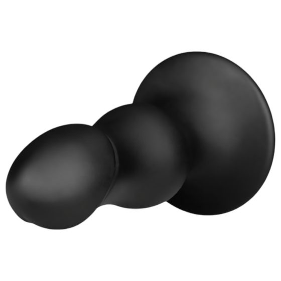 BUTTR FIM-92 - suction cup anal dildo (black)