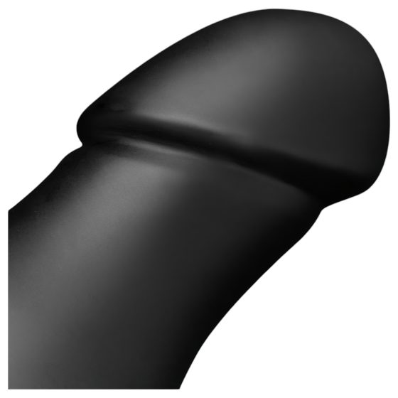 BUTTR FIM-92 - suction cup anal dildo (black)