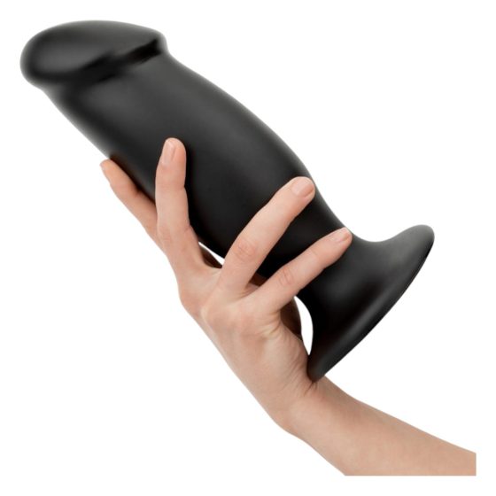 BUTTR AH-1 - suction cup anal dildo (black)