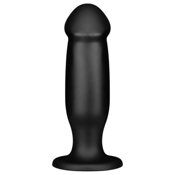 BUTTR AH-1 - suction cup anal dildo (black)