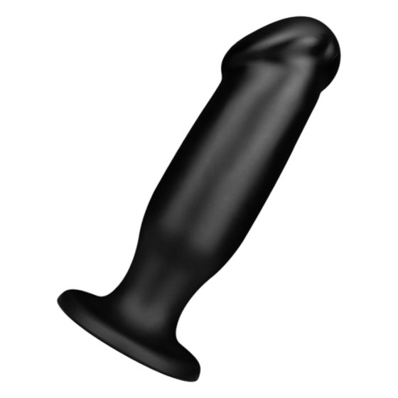 BUTTR AH-1 - suction cup anal dildo (black)