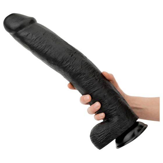 BUTTR Operation Dingo - Giant Realistic Dildo - 43 cm (Black)