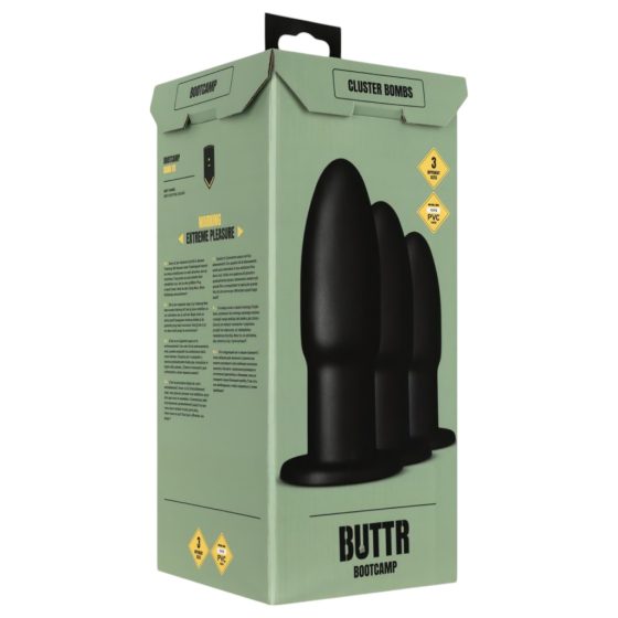 BUTTR Cluster Bombs - anal training set (black)