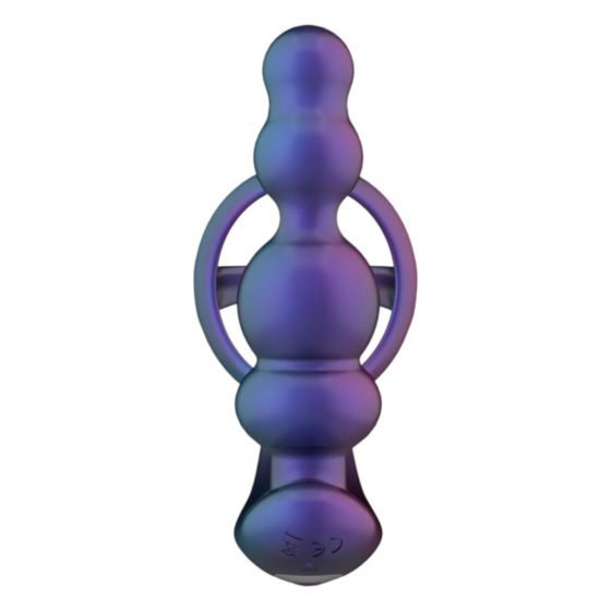 Hueman Stellar Force - Anal Vibrator And Cock Ring (Purple)