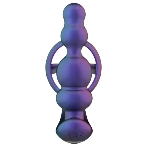 Hueman Stellar Force - anal vibrator and penis ring (purple)