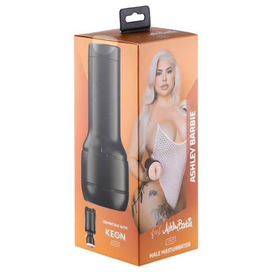 Kiiroo Ashley Barbie - Fleshlight Masturbator (Natural)