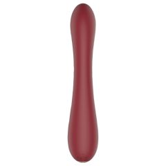   Emily Romance - Battery-Operated G-spot Vibrator with Clitoral Arm (Burgundy)