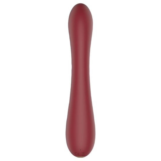 Emily Romance - Battery-Operated G-spot Vibrator with Clitoral Arm (Burgundy)