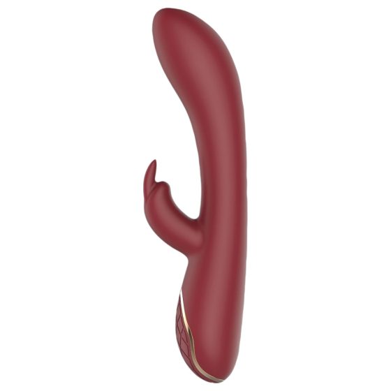 Emily Romance - Battery-Operated G-spot Vibrator with Clitoral Arm (Burgundy)