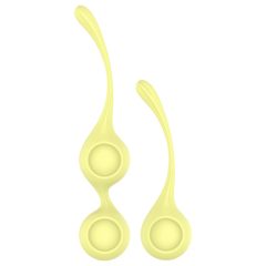 The Candy Shop - Adjustable Kegel Ball Set (Yellow)