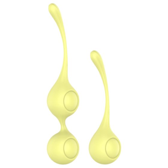 The Candy Shop - Adjustable Kegel Ball Set (Yellow)