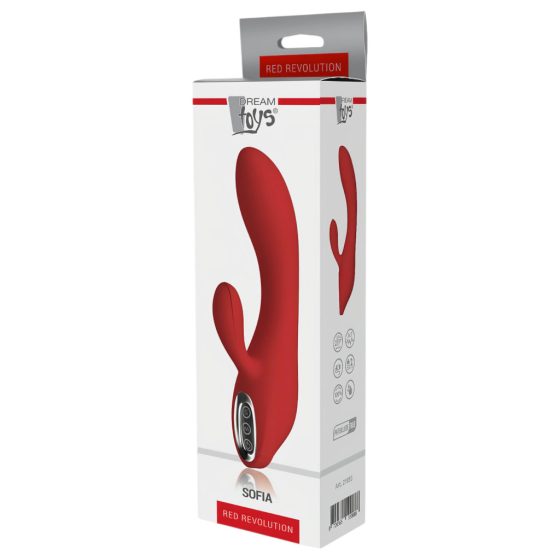 Red Revolution Sofia - Rechargeable Clitoral Vibrator (Red)