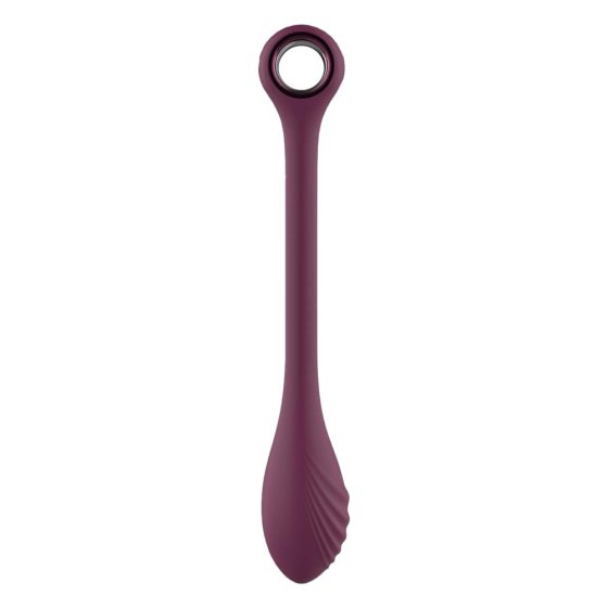 Glam - Rechargeable, waterproof, adjustable G-spot vibrator (purple)