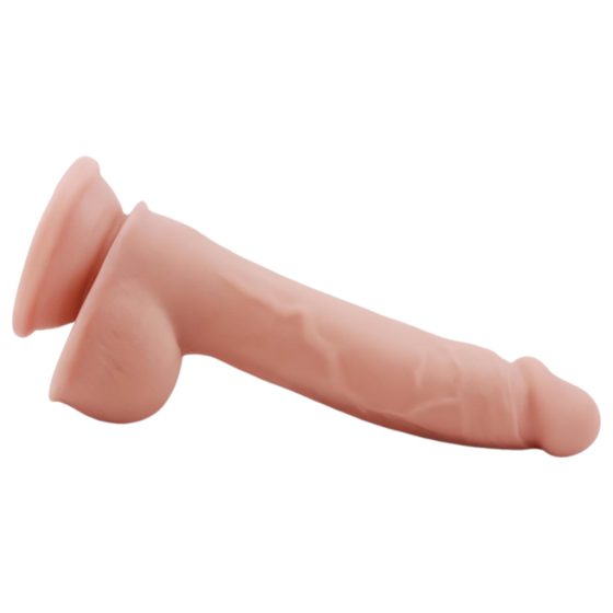 Mr. Dixx 7.6 - Suction Cup Dildo with Balls - Natural (7.7 inches)