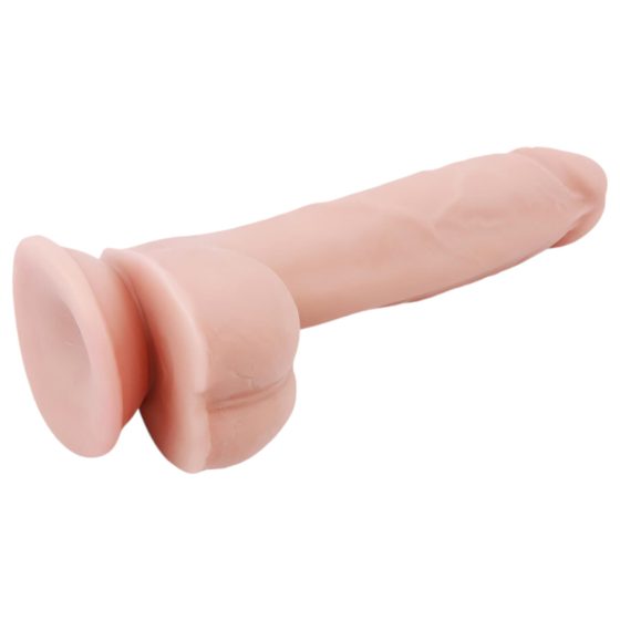 Mr. Dixx 7.6 - Suction Cup Dildo with Balls - Natural (7.7 inches)