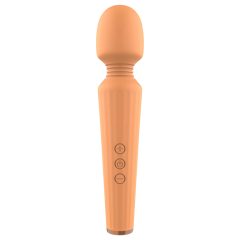 Glam - Rechargeable Massaging Vibrator (Orange)