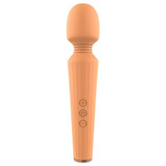 Glam - Rechargeable Massaging Vibrator (Orange)