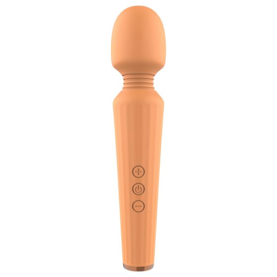 Glam - Rechargeable Massaging Vibrator (Orange)