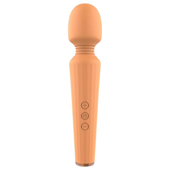 Glam - Rechargeable Massaging Vibrator (Orange)