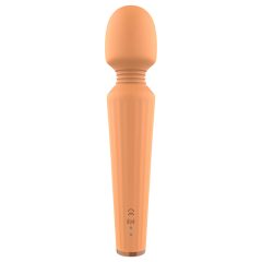 Glam - Rechargeable Massaging Vibrator (Orange)