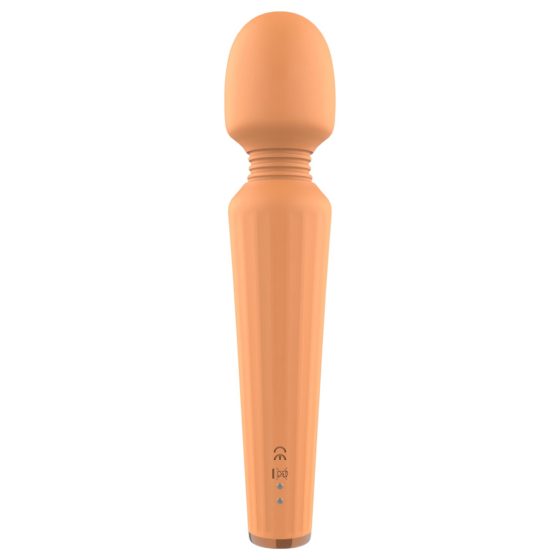 Glam - Rechargeable Massaging Vibrator (Orange)