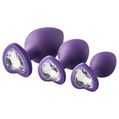 Flirts Anal Training Kit - Purple (3pcs)