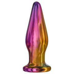 Pointed Radio Glass Anal Vibrator (Colored)