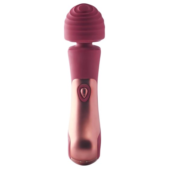 Dinky Jacky 0. Wand - rechargeable massage vibrator (burgundy)